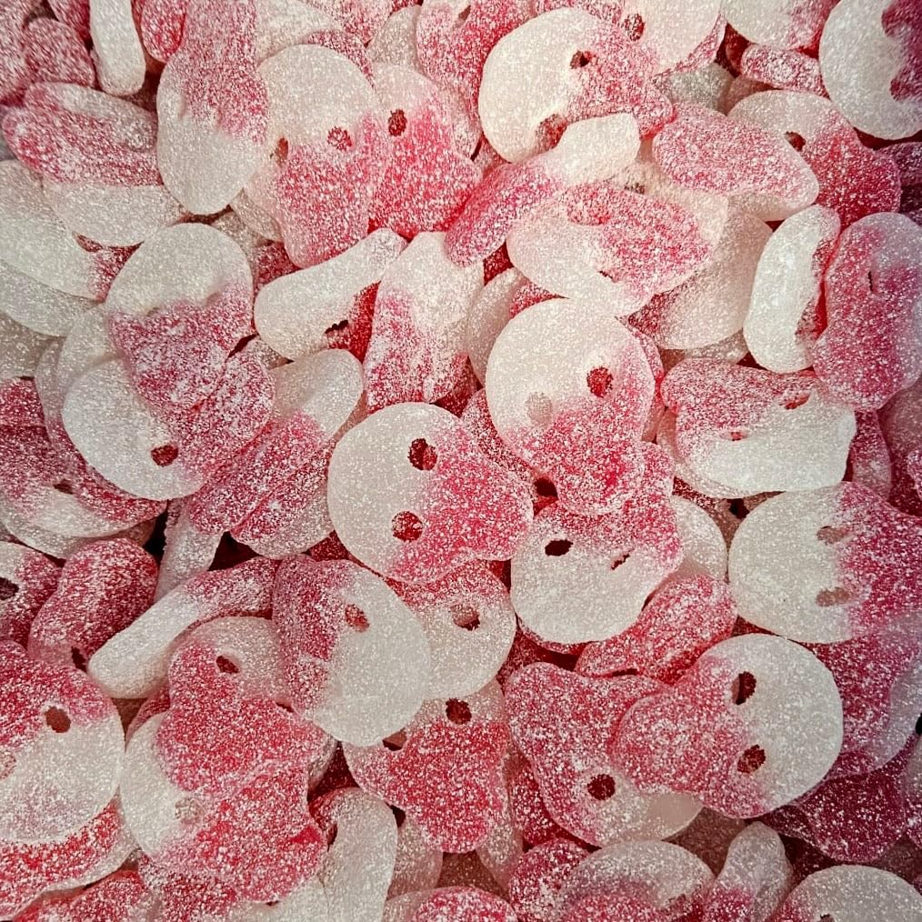 Smiley Faces Retro Sweet Shop Jar by The Gourmet Sweet Company — view 185