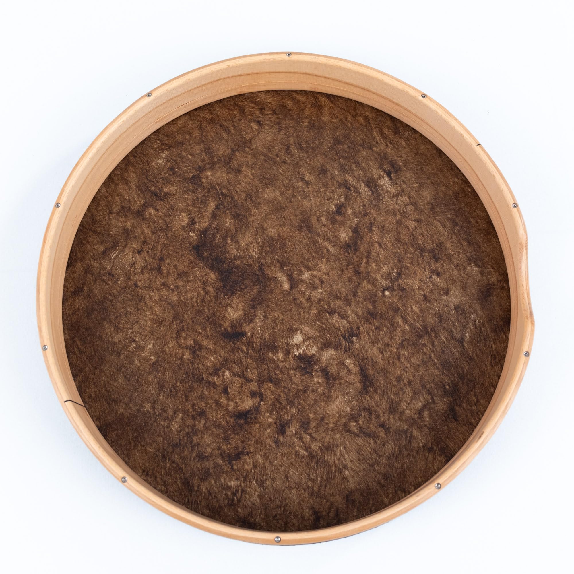 Professional Bendir Frame Drum 20.5" Pelle Marrone Sintetica Bassi Estremi con Custodia 52cm * 7cm