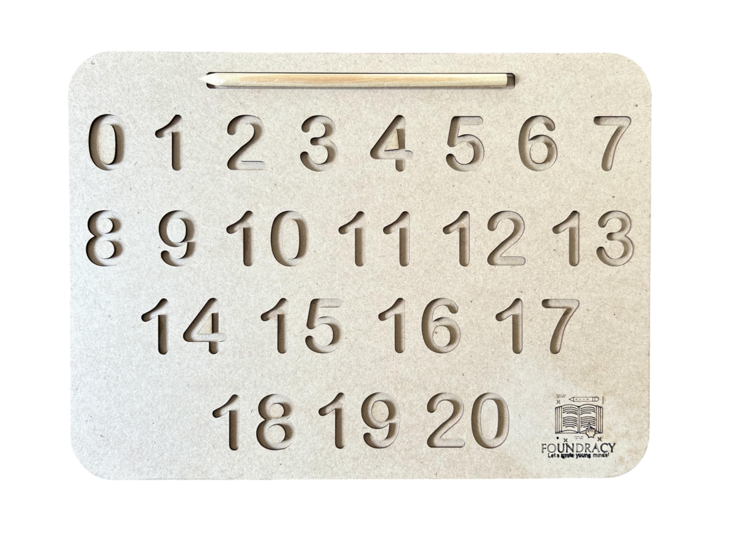 See full amazon price history chart for FOUNDRACY Number Tracing Board for Kids 2+ Years, 1-20 Numbers| Handwriting and Learning Slates for Children|Wooden, with Tracing Pencil, Writing Practice for Preschoolers, Educational Toy FOUNDRACY Number Tracing Board for Kids 2+ Years, 1-20 Numbers| Handwriting and Learning Slates for Children|Wooden, with Tracing Pencil, Writing Practice for Preschoolers, Educational Toy (B0D91V9LLJ) Amazon Price History, Amazon Price Tracker