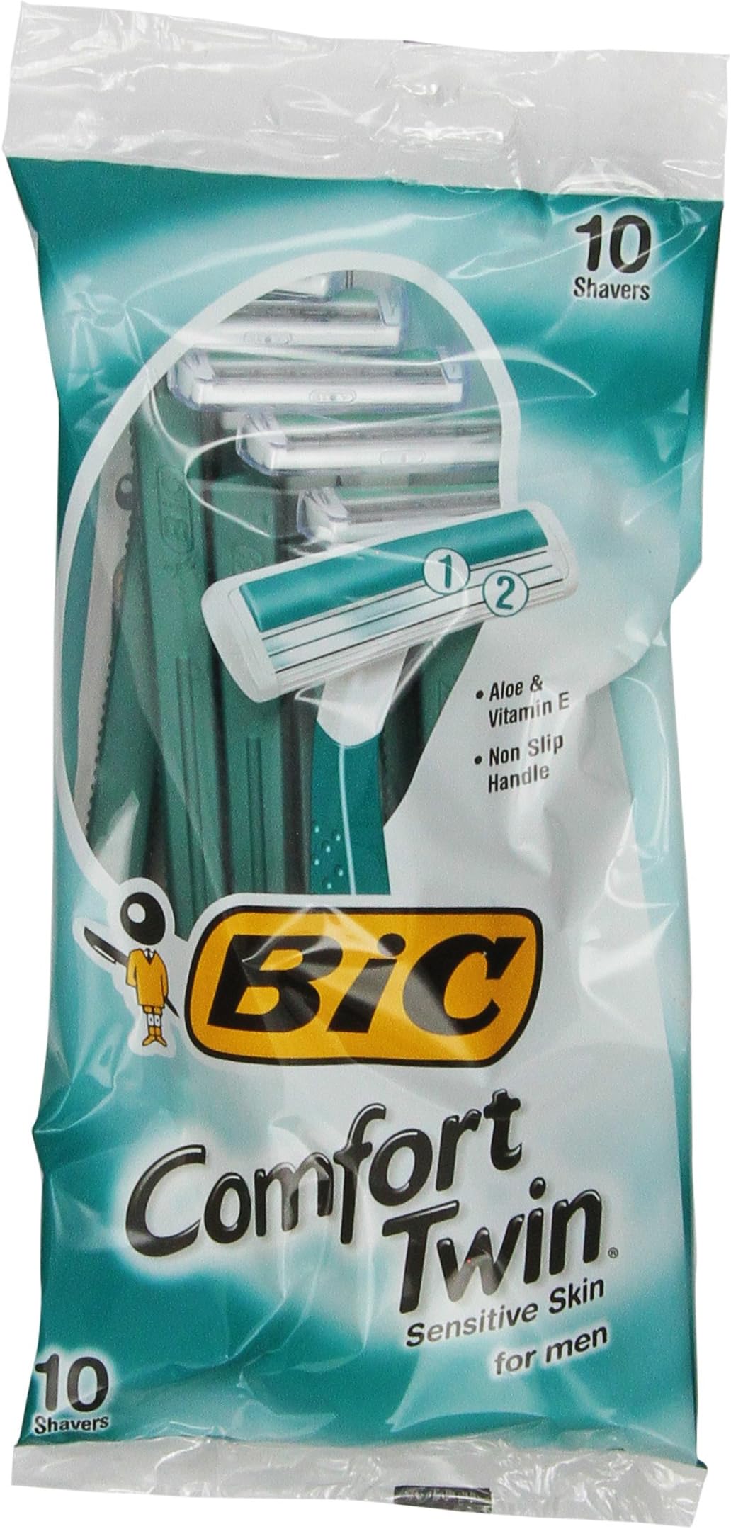 Amazon.com: BIC Men's Twin Select Disposable Razor, Sensitive Skin, 10 ...