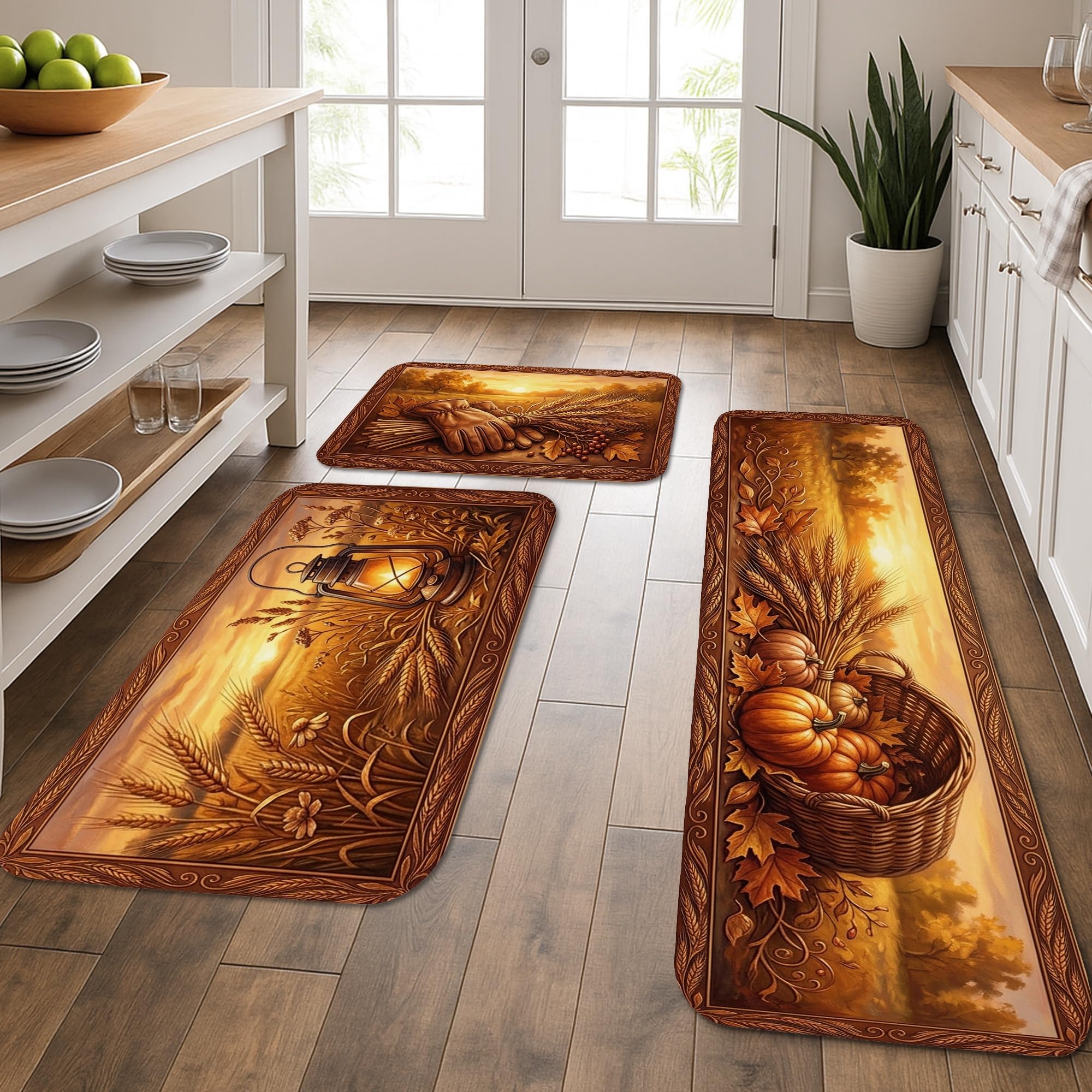 Tapis de cuisine de qualité supérieure lavables et confortables pour la maison