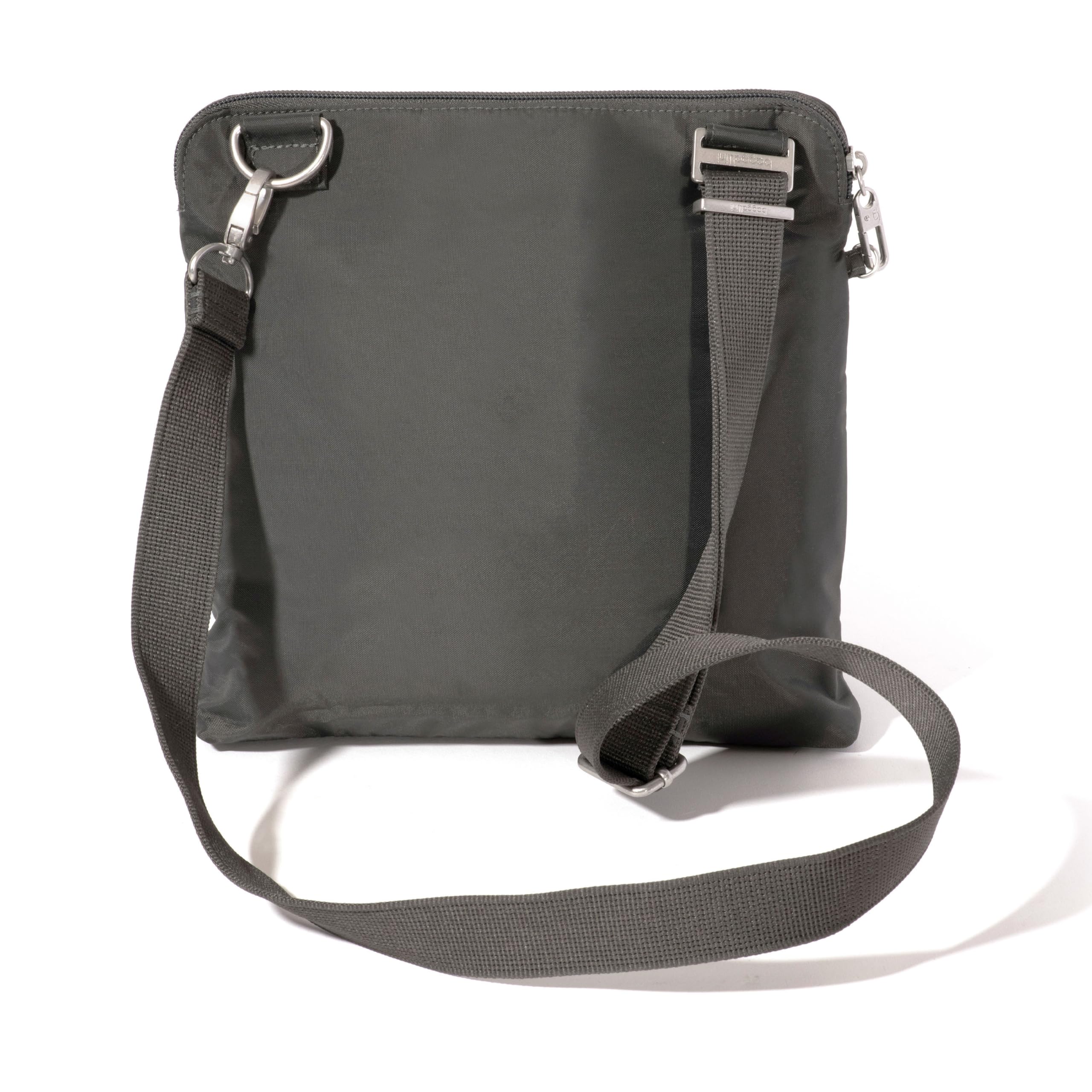 Baggallini Damen Theft Securtex Anti-Diebstahl Large Crossbody