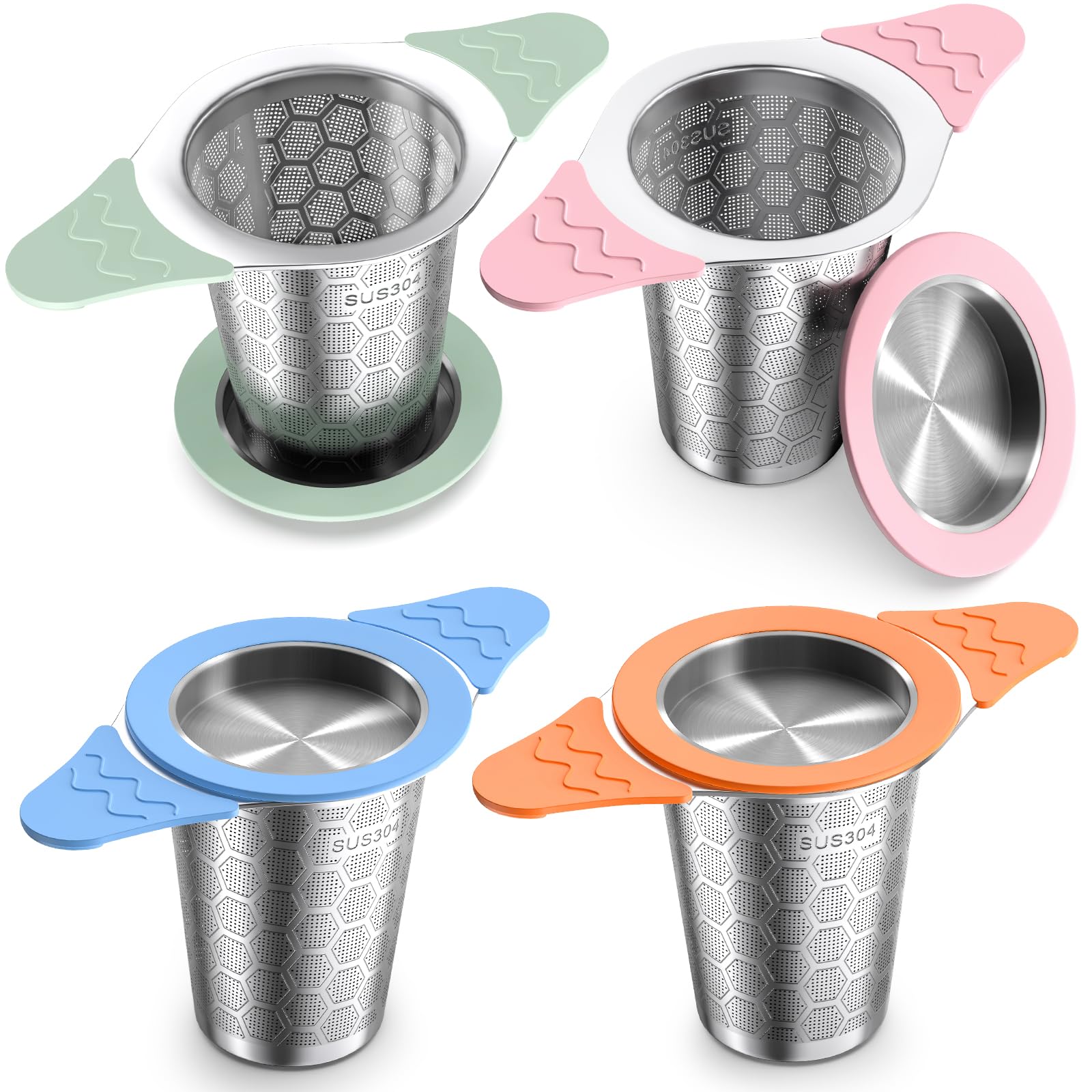 Filtre à thé en acier inoxydable 304 Yomanta durable et sans plastique