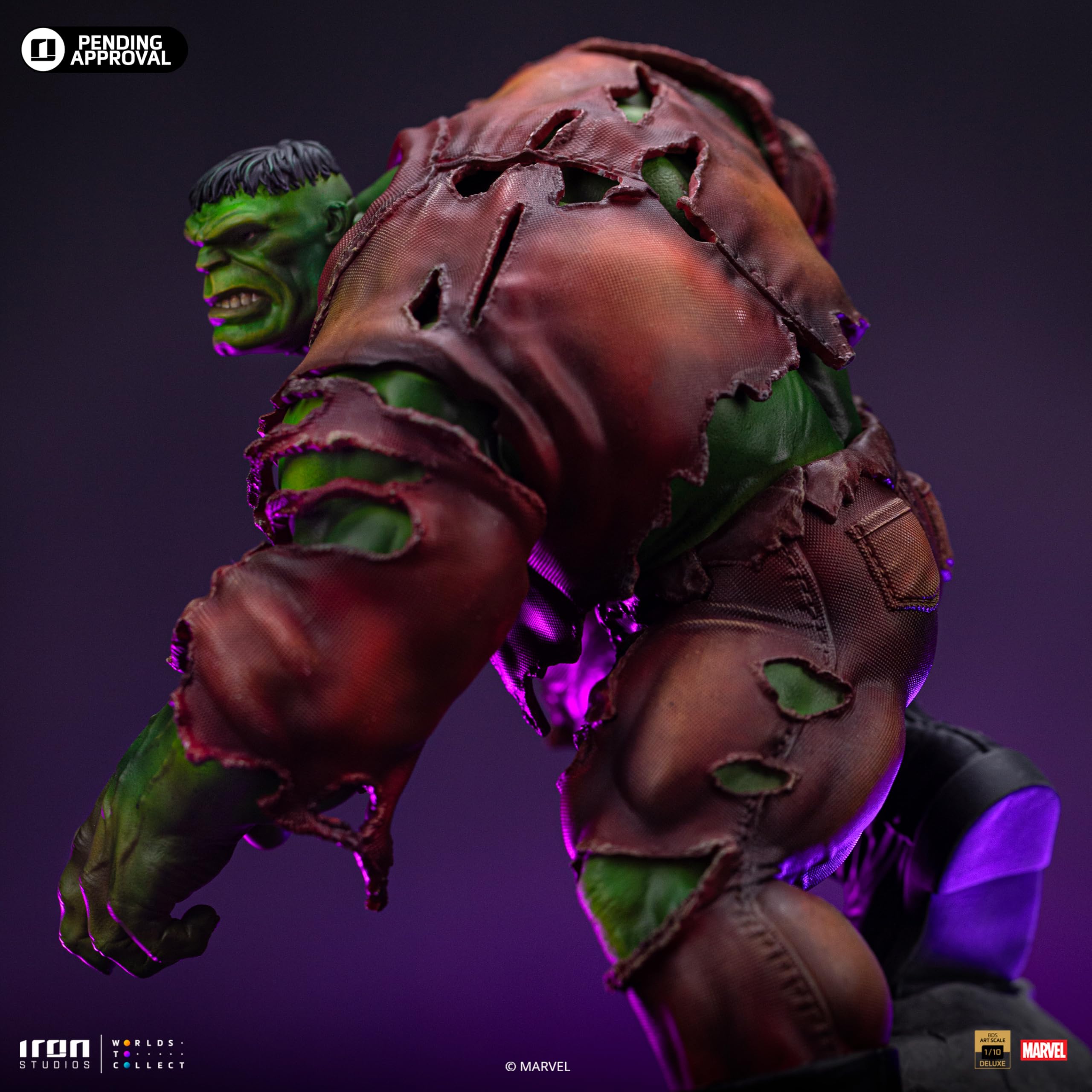 Iron Studios Statua BDS Art Scale 1/10 Hulk Deluxe Infinity Gauntlet Diorama 1/10 cm