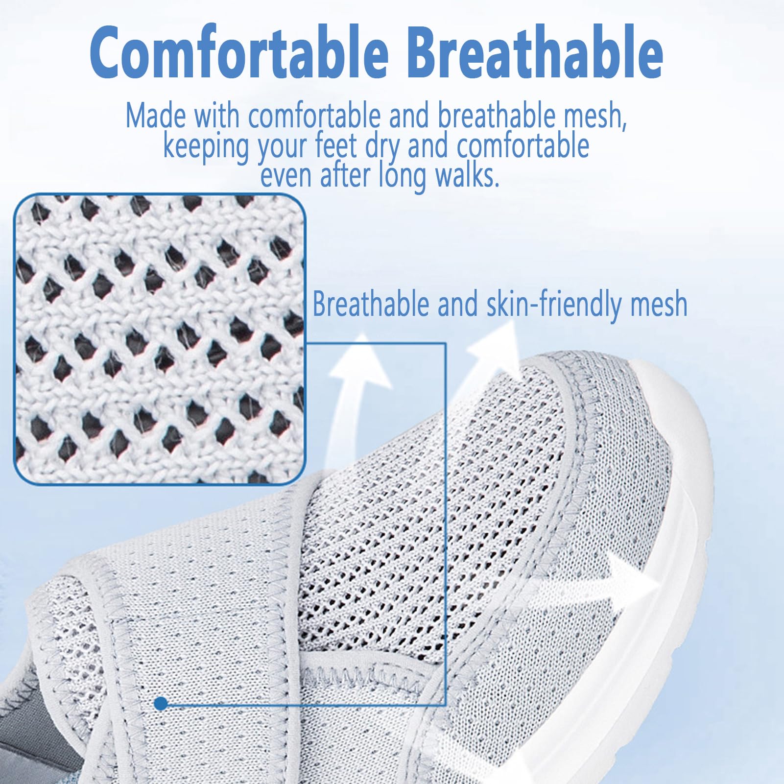 Buty dla cukrzyków, dla mężczyzn i kobiet, oddychające, lekkie buty rekreacyjne, ortopedyczne buty do biegania, hallux valgus, buty do chodzenia w średnim i starszym wieku