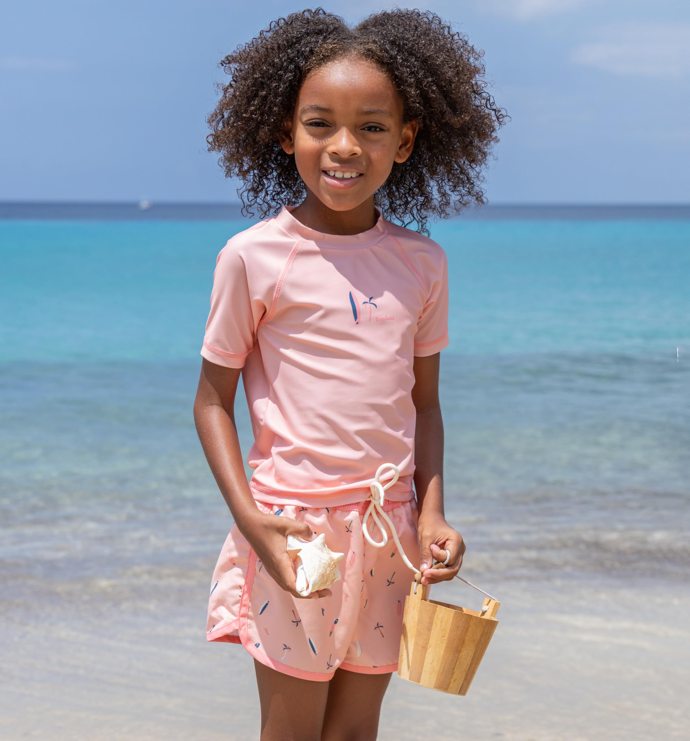 Playshoes Mädchen Zweiteiler Rash-Guard-Set