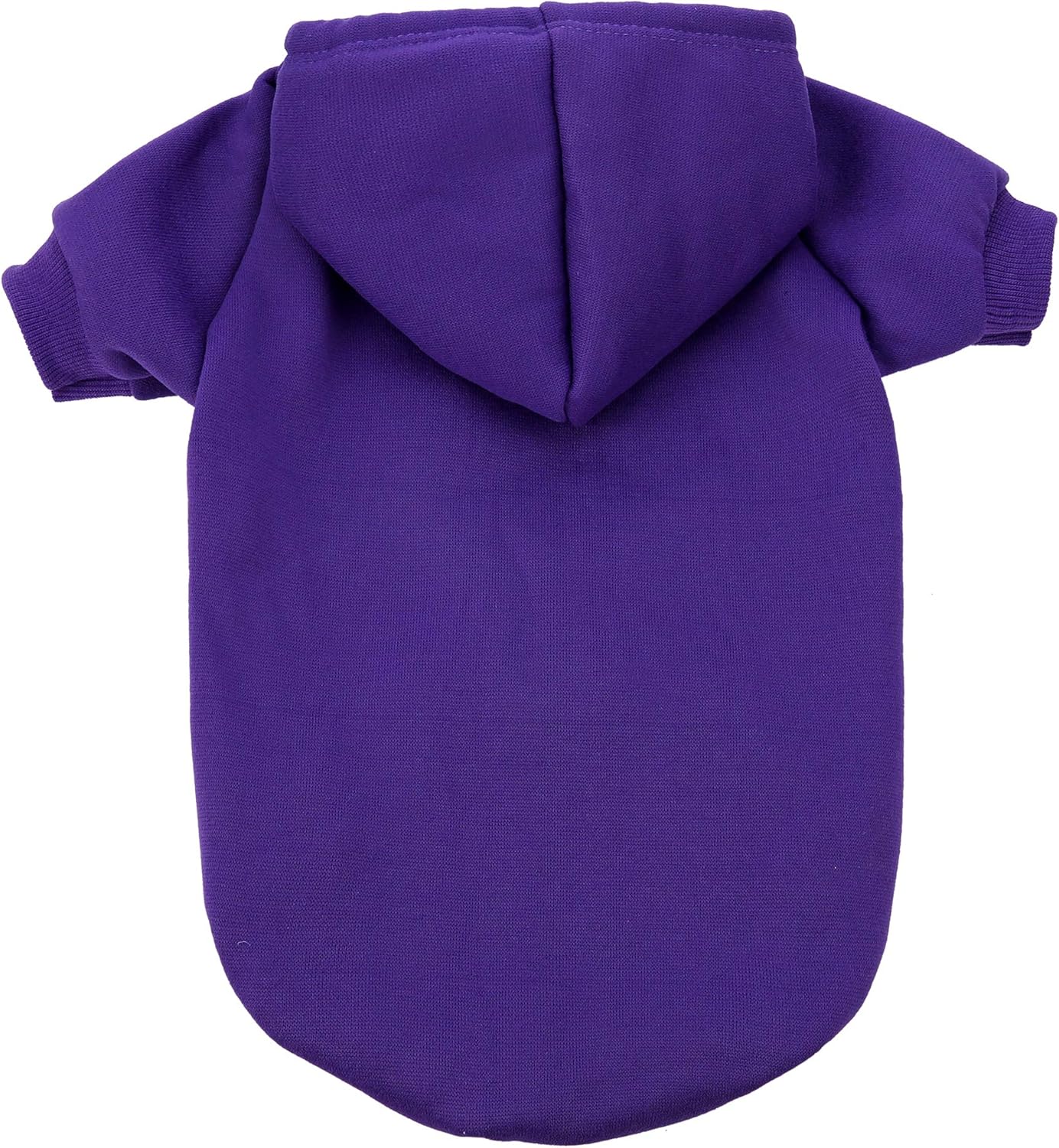 JPB Blank Dog Sweatshirt Pet Hoodie for Puppy Small Dogs Doggie Clothes S, Purple - Image 3