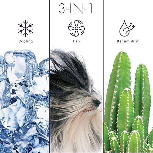 Miniatura 4 de FREO NIC - Aire acondicionado de ventana de 12,000 BTU con clasificación Energy Star, pantalla LED, control remoto Follow Me, rejillas automáticas y