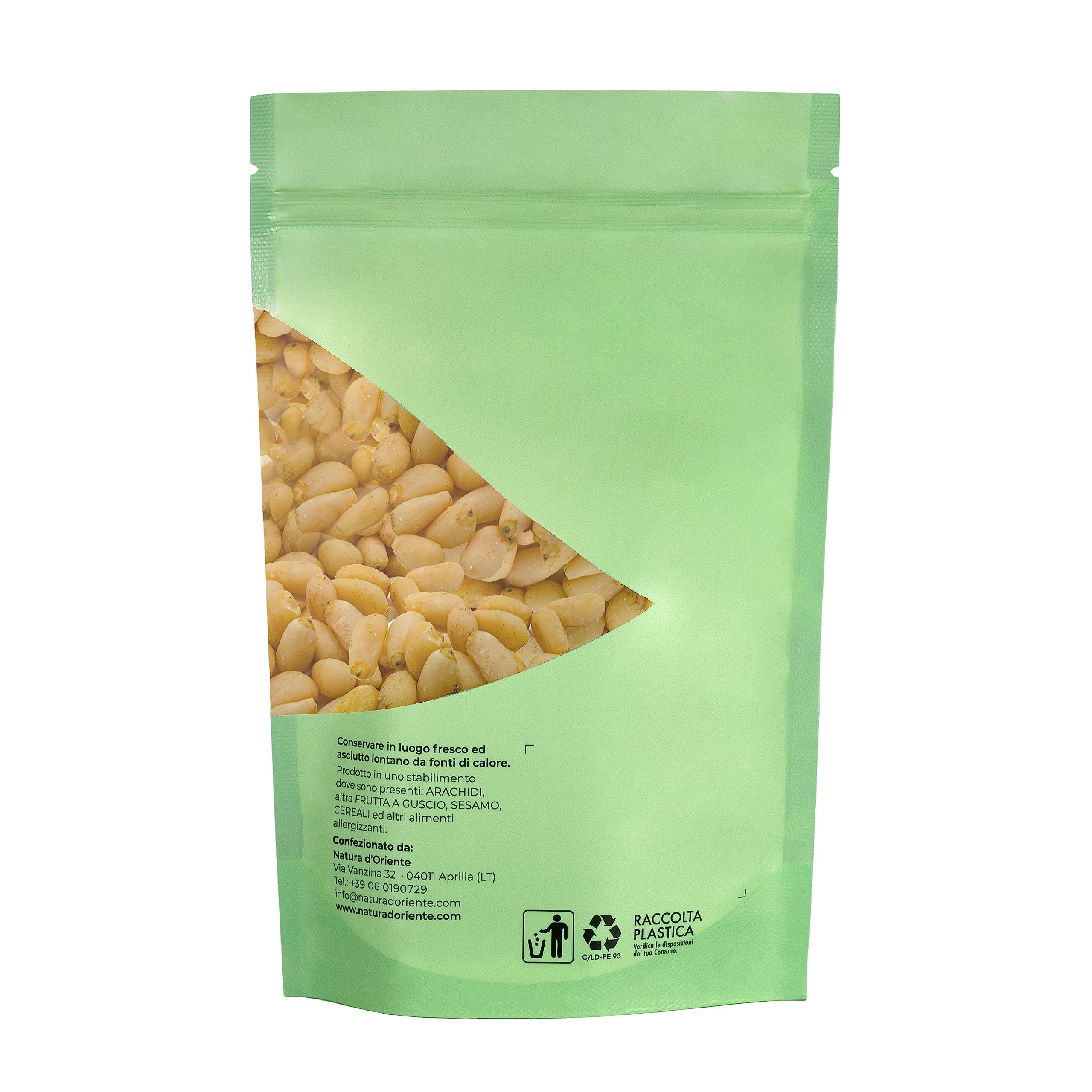NATURA D'ORIENTE Pinoli Sgusciati Italiani 1 kg Selezionati | Origine italiana • Pronti all'uso • Ideali per pesto, dolci e ricette gourmet