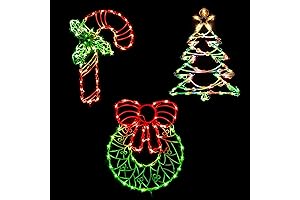 Lighted Christmas Decorations for Your Windows
