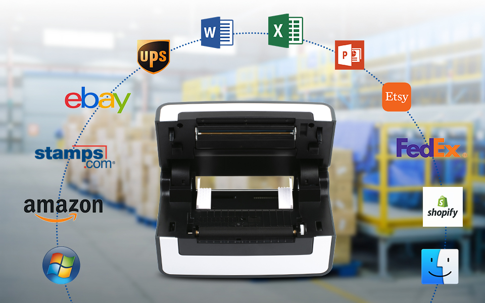 Watch How to print 8.5x11 letter size labels into 4x6 on website