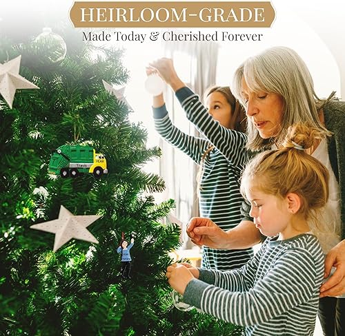 Miniatura 4 de Adorno personalizado de camión monstruo 2025 | Personalización gratuita las 24 horas | Adornos de Navidad para niños grabados con láser para árbol |