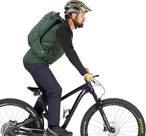 Miniatura 13 de Osprey Raptor 10L Mochila de ciclismo de montaña para hombre con depósito hidráulico, Negro -, 40L US