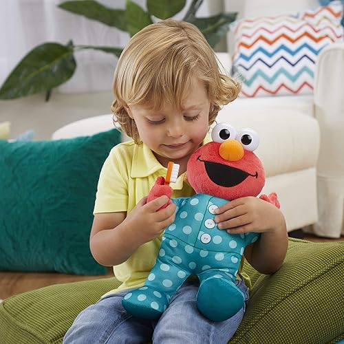 Miniatura 3 de Sesame Street Elmo - Peluche de 12 pulgadas, canta la canción Brushy Brushy, juguete para niños a partir de 18 meses