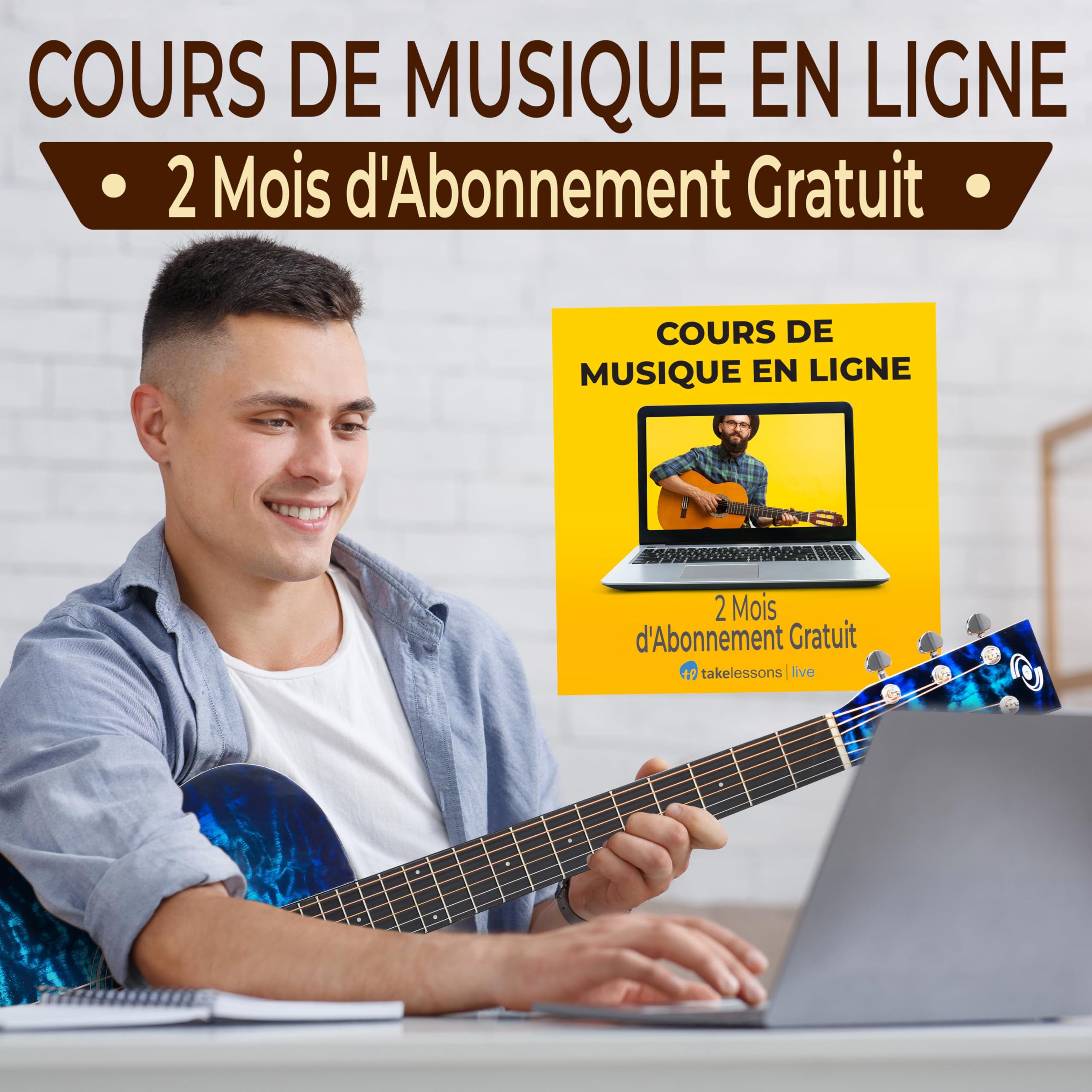Pyle Blue Ocean Ripple est une guitare acoustique à cordes en acier, dotée d'une table en épicéa massif et d'une finition brillante.Elle est de taille complète et comprend un kit d'accessoires complet