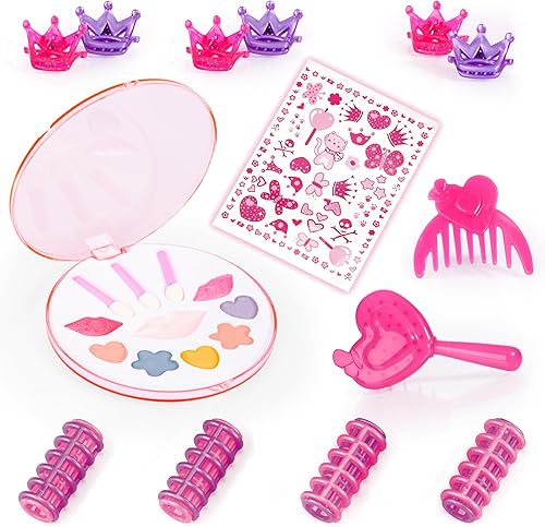 Miniatura 2 de Bayer Charlene Styling Head 10.6 in con pelo rubio, maquillaje y accesorios para juego creativo