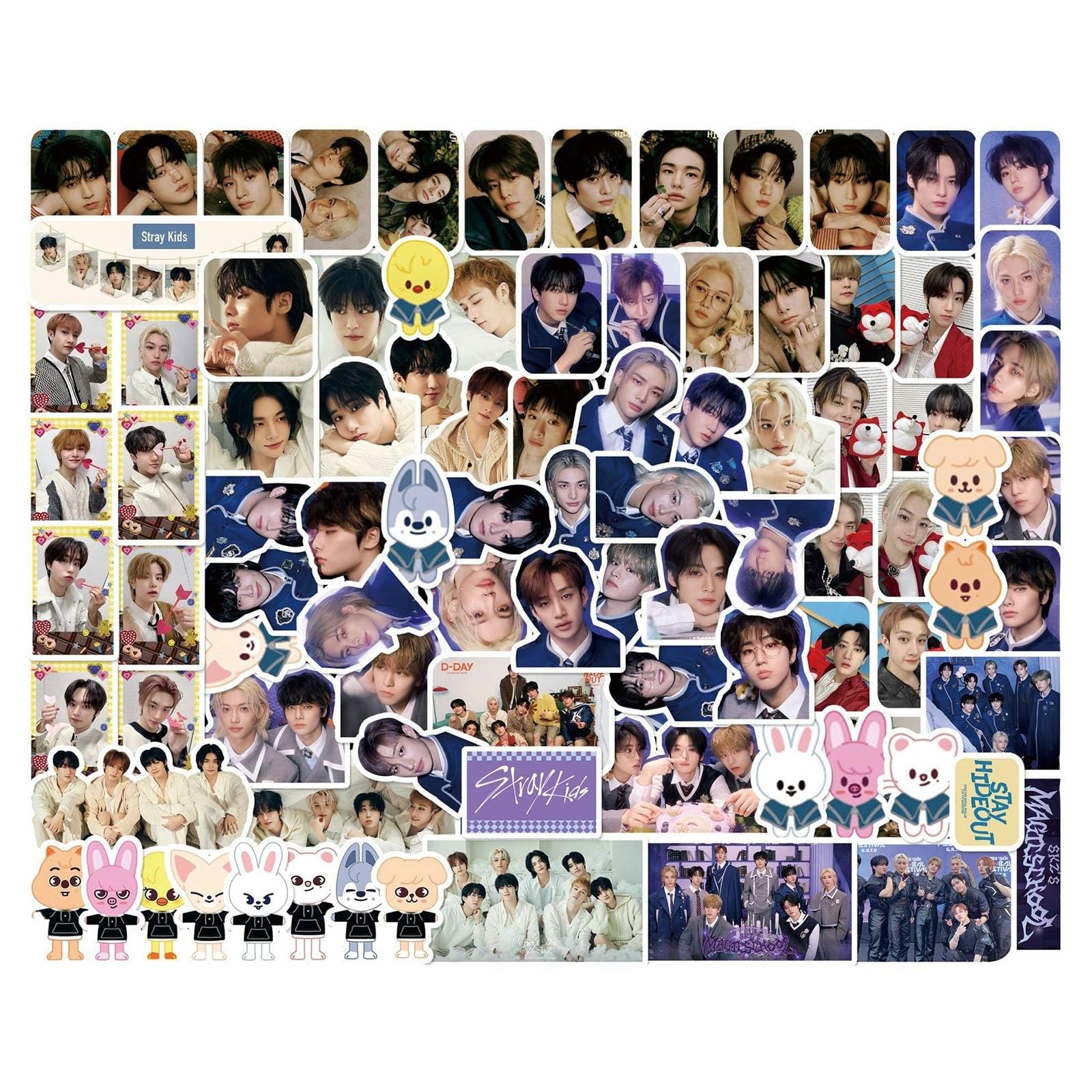 S-K Stickers BangChan Lee Know Changbin Hyunjin Han Felix Seungmin I.N Stickers for Fans