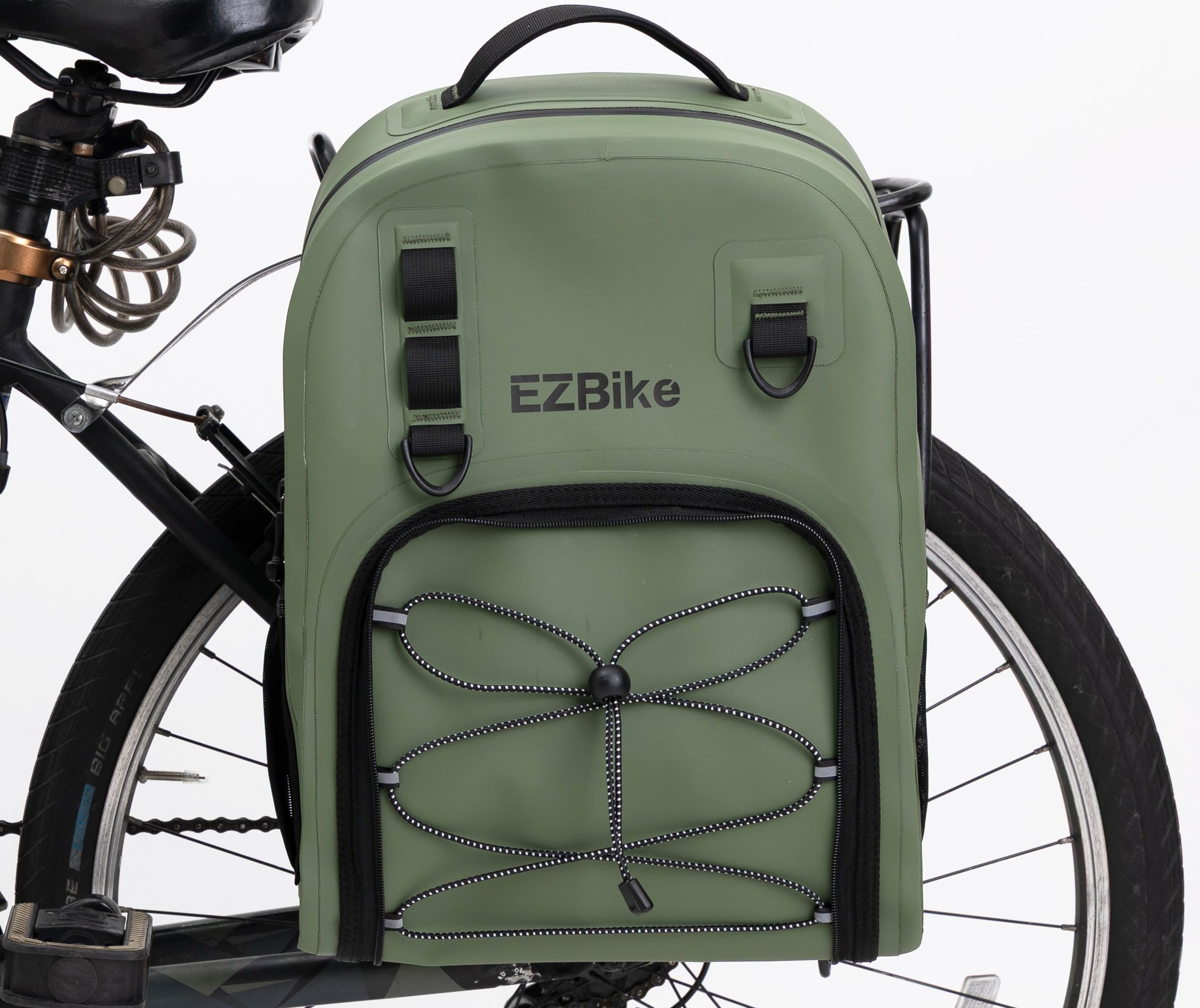 GIANT 自転車用 パニアバッグ 3連タイプ 通勤＆通学＆ツーリングに