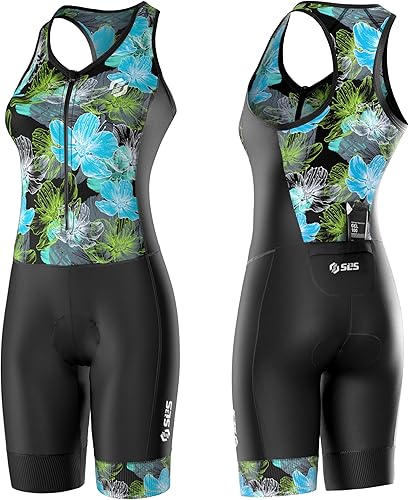 SLS3 Trajes de triatlón para mujer - Traje de triatlón de una pieza para mujer - Traje de triatlón profesional para mujer - Trisuit premium,
