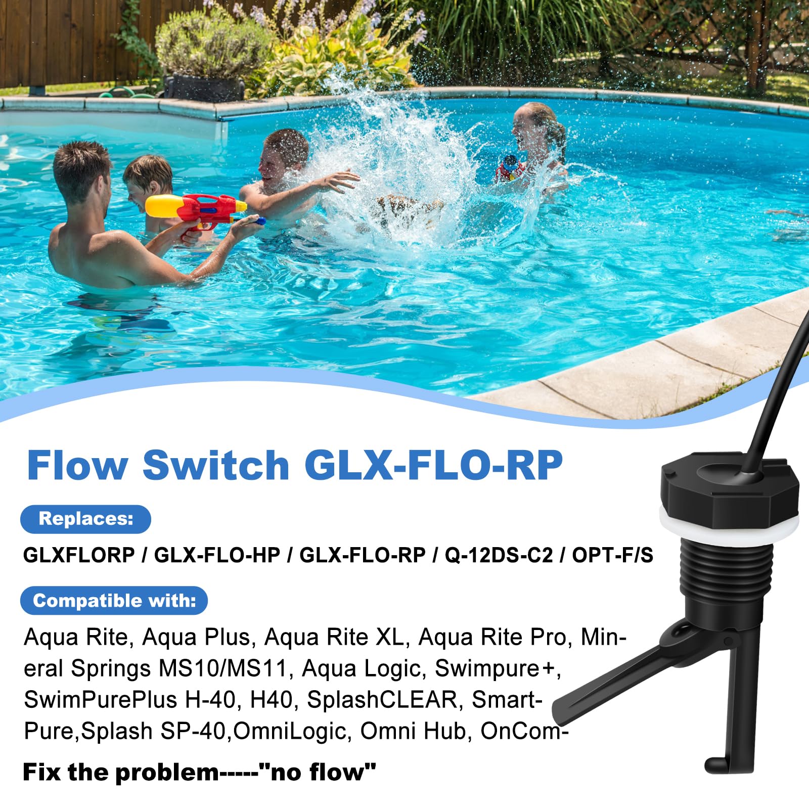 フローライト Amazon.com: GLX-FLO-RP Flow Switch for Hayward Goldline Aquarite