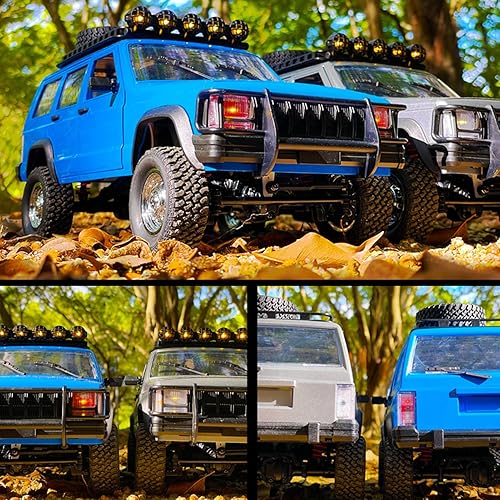 Miniatura 2 de GoolRC RC Rock Crawler, auto a control remoto a escala 112, 2.4Ghz 4WD todoterreno RC camión, vehículo de escalada todo terreno, regalo de coche RC