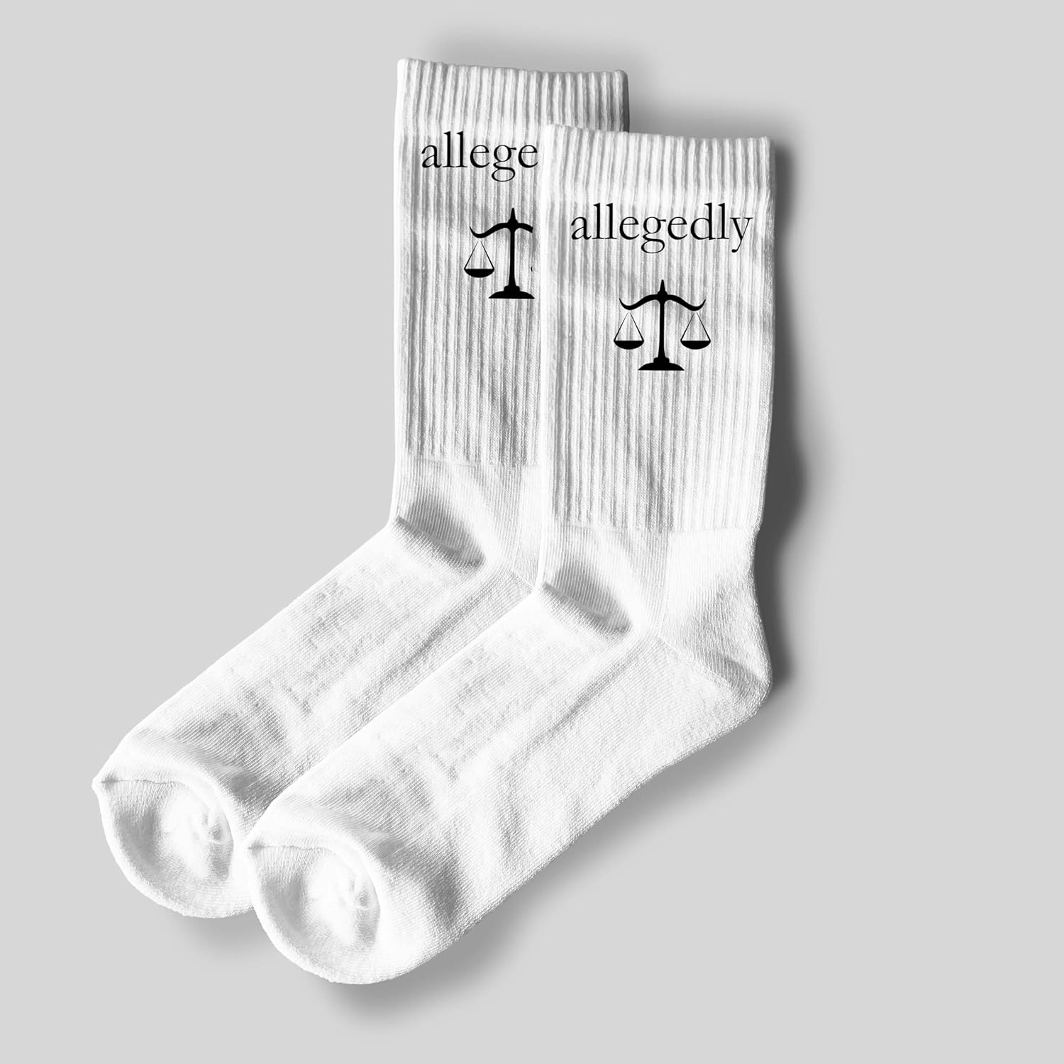 Lawyer Novelty Socks–Funny Lawyer Gifts for Birthday, Christmas, Graduation, Office Party and More. - Image 3