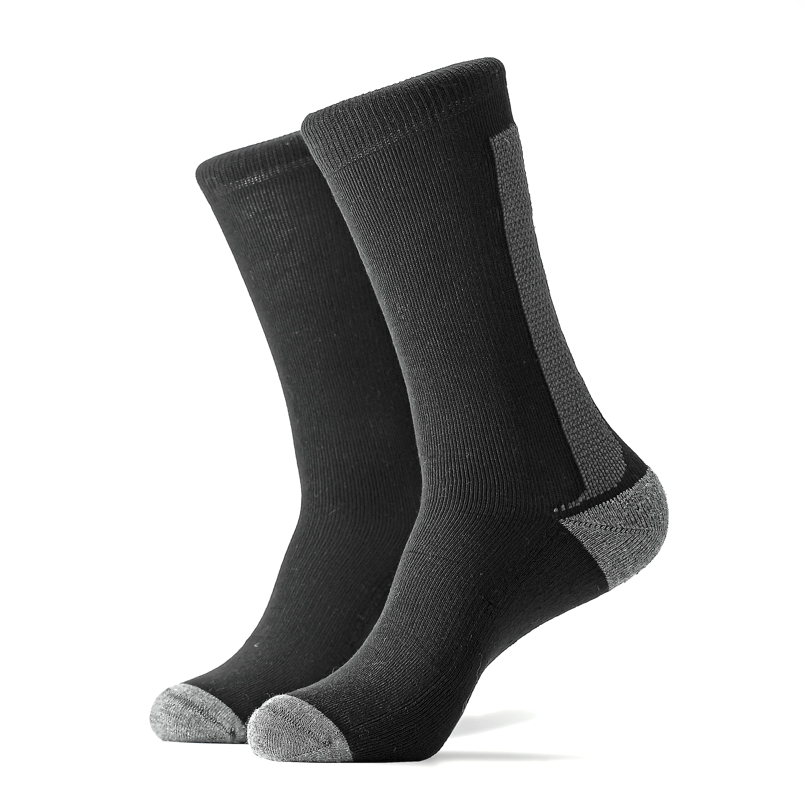 Balance Doctor Balance Sock Neuropathy Series 2 Pack (Large, Black/Grey)