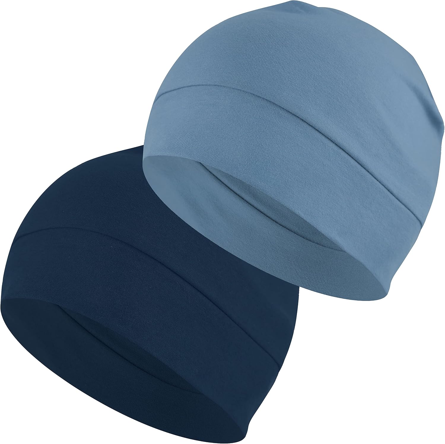 ZKGYUS Cappello Uomo Cotone Leggero Berretto Cotone Donna Berretto Tinta Unita Unisex in Cotone Elasticizzato Leggero Cappello Stile Beanie Cappello Morbido Berretto Running Cappellino