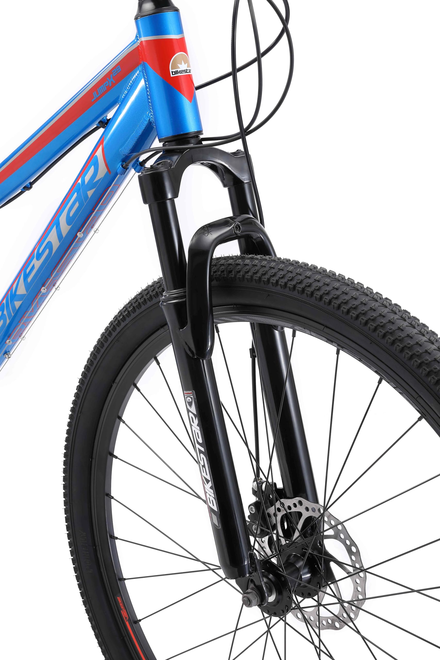 BIKESTAR Bicicleta de montaña Hardtail de Aluminio, 21 Marchas Shimano 26, 27.5, 29" Pulgadas | Mountainbike con Frenos de Disco Cuadro 16, 17, 18" MTB