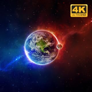 COSMIC Cosmos Galaxy RELAXATION - Meditation 4K Deep Space NASA Footage + Chillout Music for Studying NO ADS