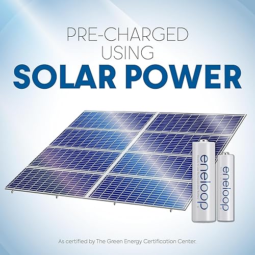 Miniatura 8 de Paquete de alimentación para Panasonic K-KJ55MC84CZ eneloop; 8 AA, 4 AAA, y batería avanzada con carga rápida de 3 horas (el color de la batería