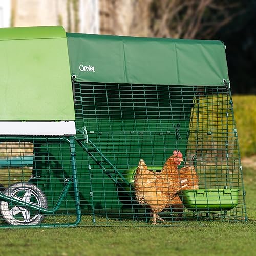 Miniatura 8 de Omlet Gallinero portátil Go Up  Tractor de plástico fácil de limpiar y mantener  Fresco en verano, cálido en invierno resistente a la intemperie