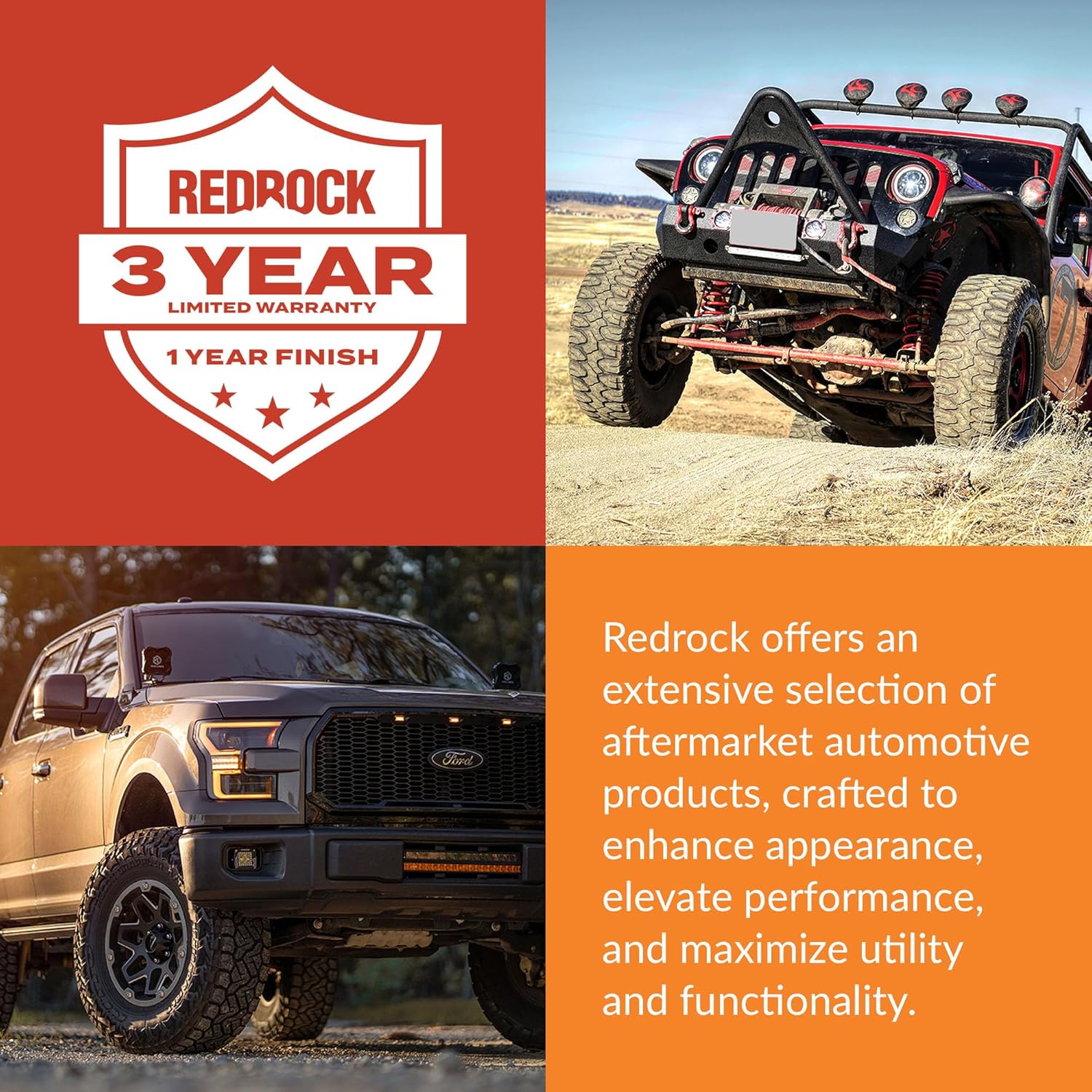 Jeep Licensed by RedRock Locking Fuel Door with Printed Jeep Logo Compatible For 07-18 Jeep Wrangler JK