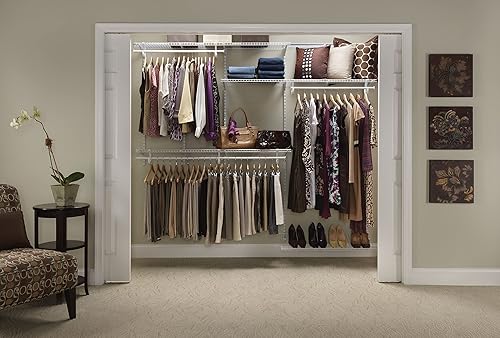 Miniatura 11 de Organizador de armario modelo ShelfTrack, de la marca ClosetMaid, de 4 a 6 pies