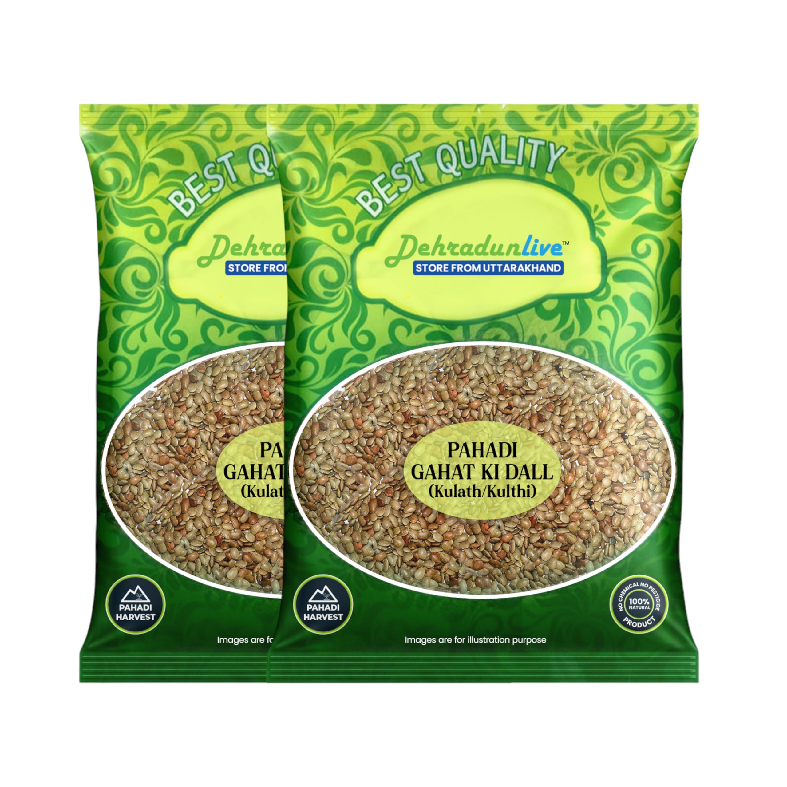 Dehradun Live - Pahadi Gahat Ki Dal/Kulthi/Horse Gram from Uttarakhand/Kulath Ki Dal/Gehat/Protein Rich Healthy & Tasty 1900 gms (B0CQPFQVRB) Amazon Price History, Amazon Price Tracker