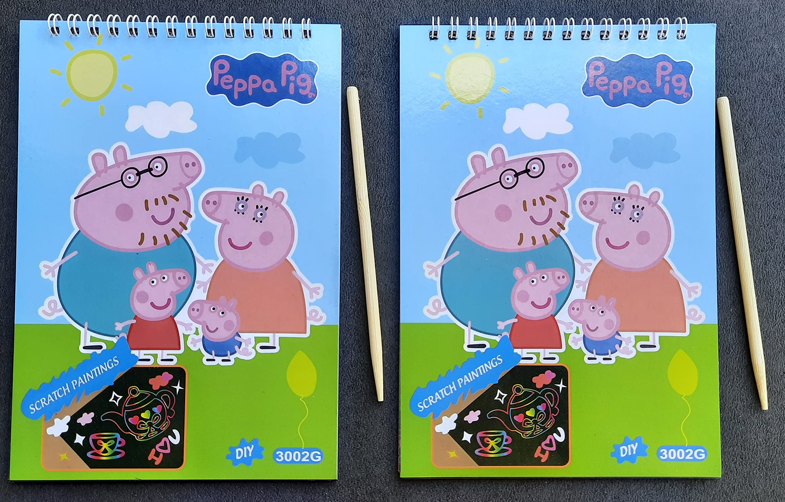 MSGH Cartoon Printed Scratch Art Book with Wooden Stylus for Kids, Girls or Boys of All Age Group (Pack of 4) (B09JMTX1Q2) Amazon Price History, Amazon Price Tracker