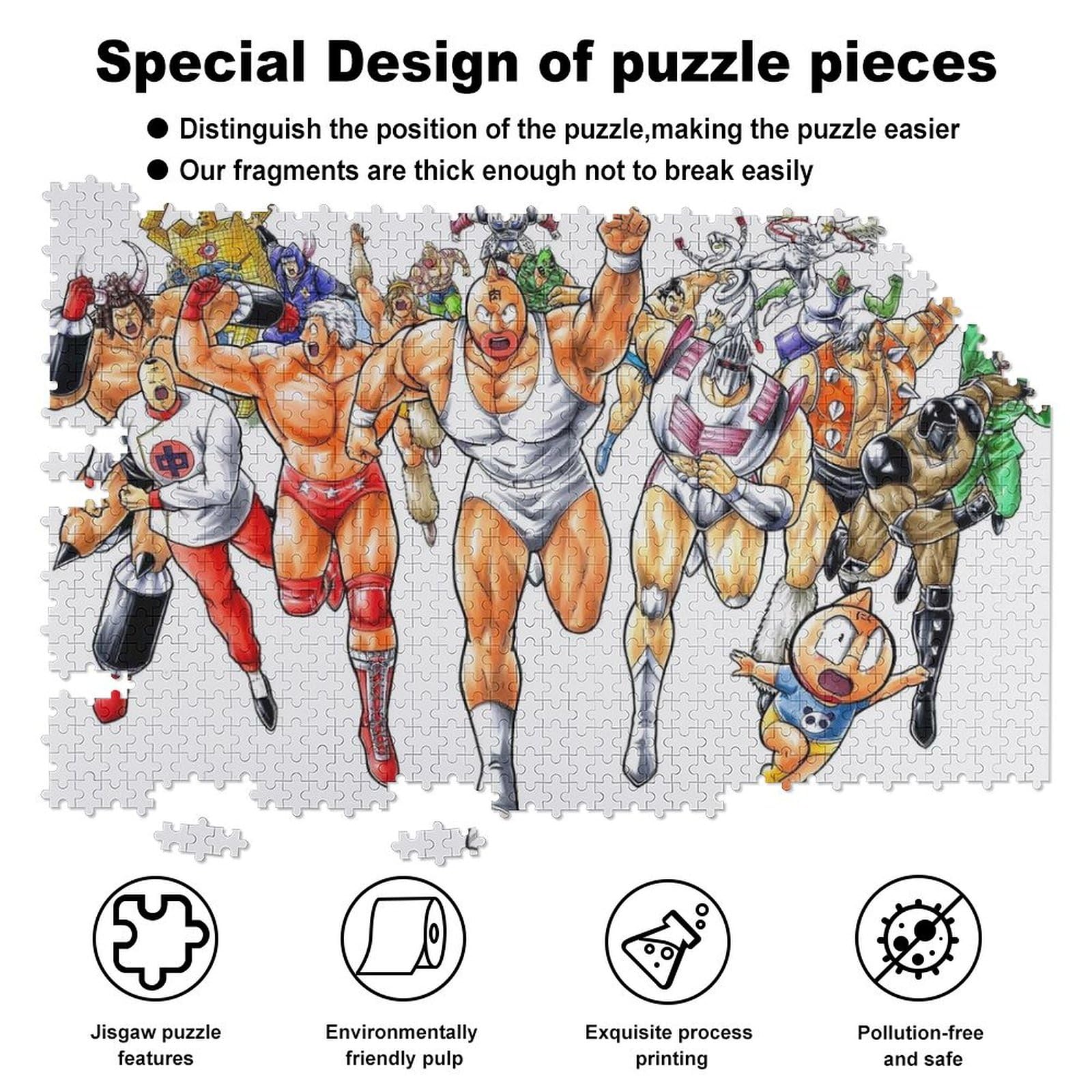 Amazon | キン肉マン ジグソーパズル 300/500/1000PCS パズル