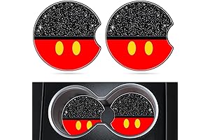 Mickey Mouse Car Cup Holder Coasters