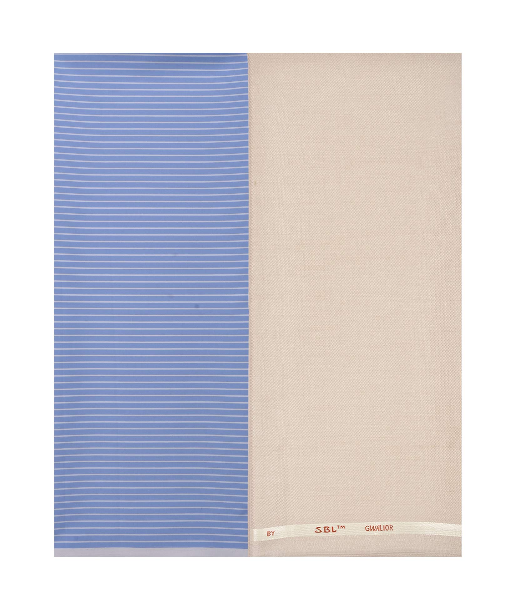 my fabric store Men's Cotton-Blend Shirt & Poly-Viscose Pant Unstitched Executive Fabric Combo Set with Gift Box(Multicolor,Shirt 2.3 Meters Pant 1.3 Meters)-picture-25
