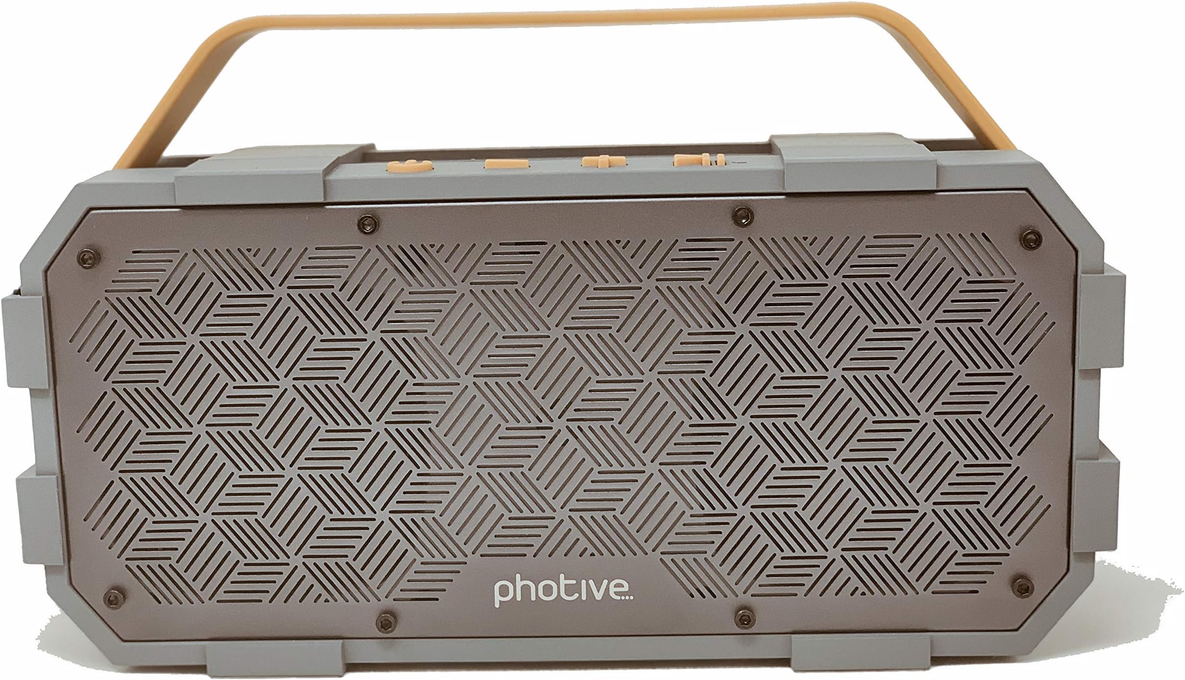Photive Bluetooth Speaker | M90 XLarge Portable Wireless | Built-in Subwoofer Waterproof Shockproof 20-Watts Extreme Audio Power | IPX5 Water Resistant Indoor Outdoor Stereo Beach Pool Party Boombox
