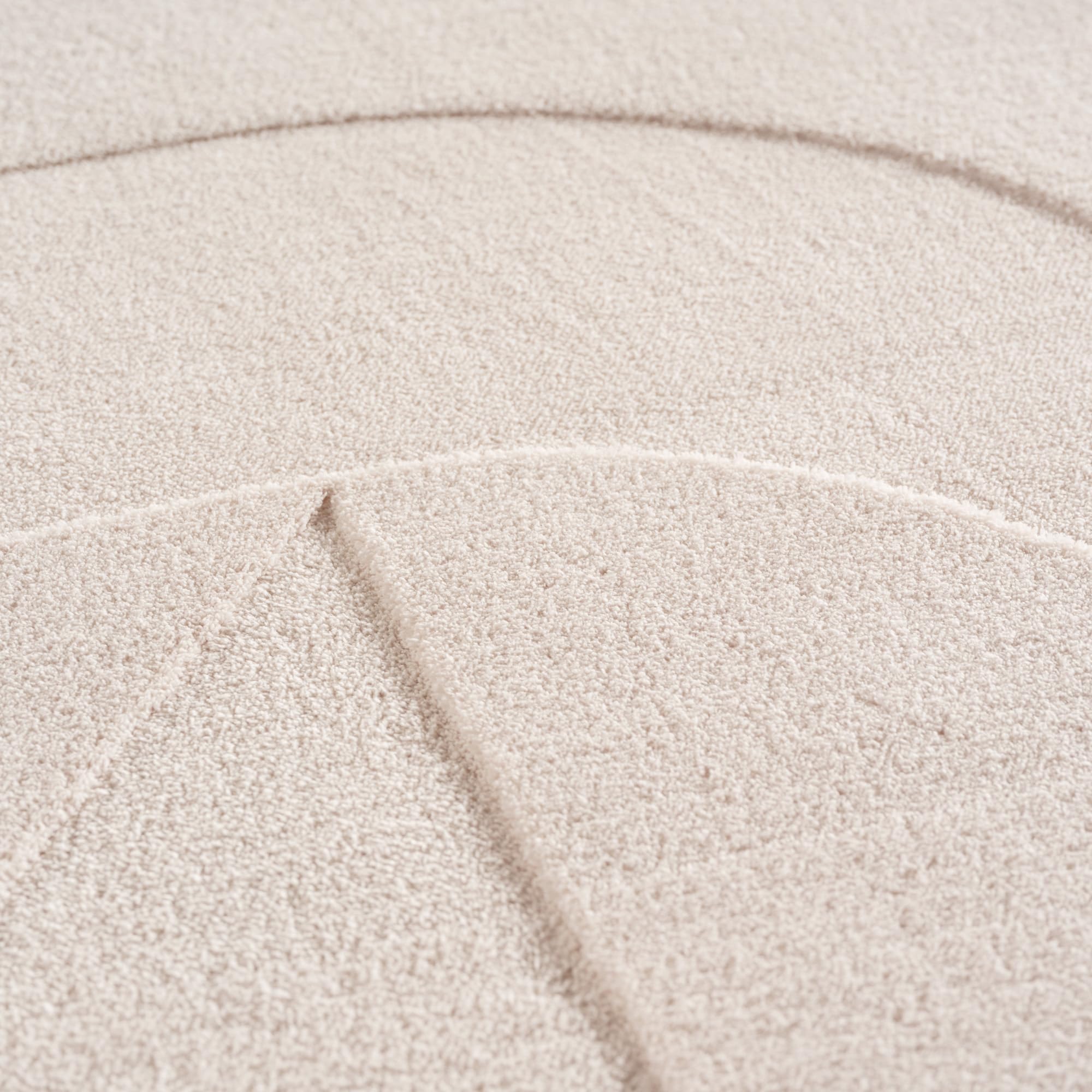HomebyHome Tapis bohème 160 x 230 cm crème Poils courts scandinaves doux Effet 3D Lavable et facile d'entretien Moderne pour salon, salle à manger ou chambre