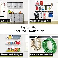 Vista 5 de Sistema de almacenamiento de cochera VerticalRubbermaid FastTrack bicicleta gancho, 1784463