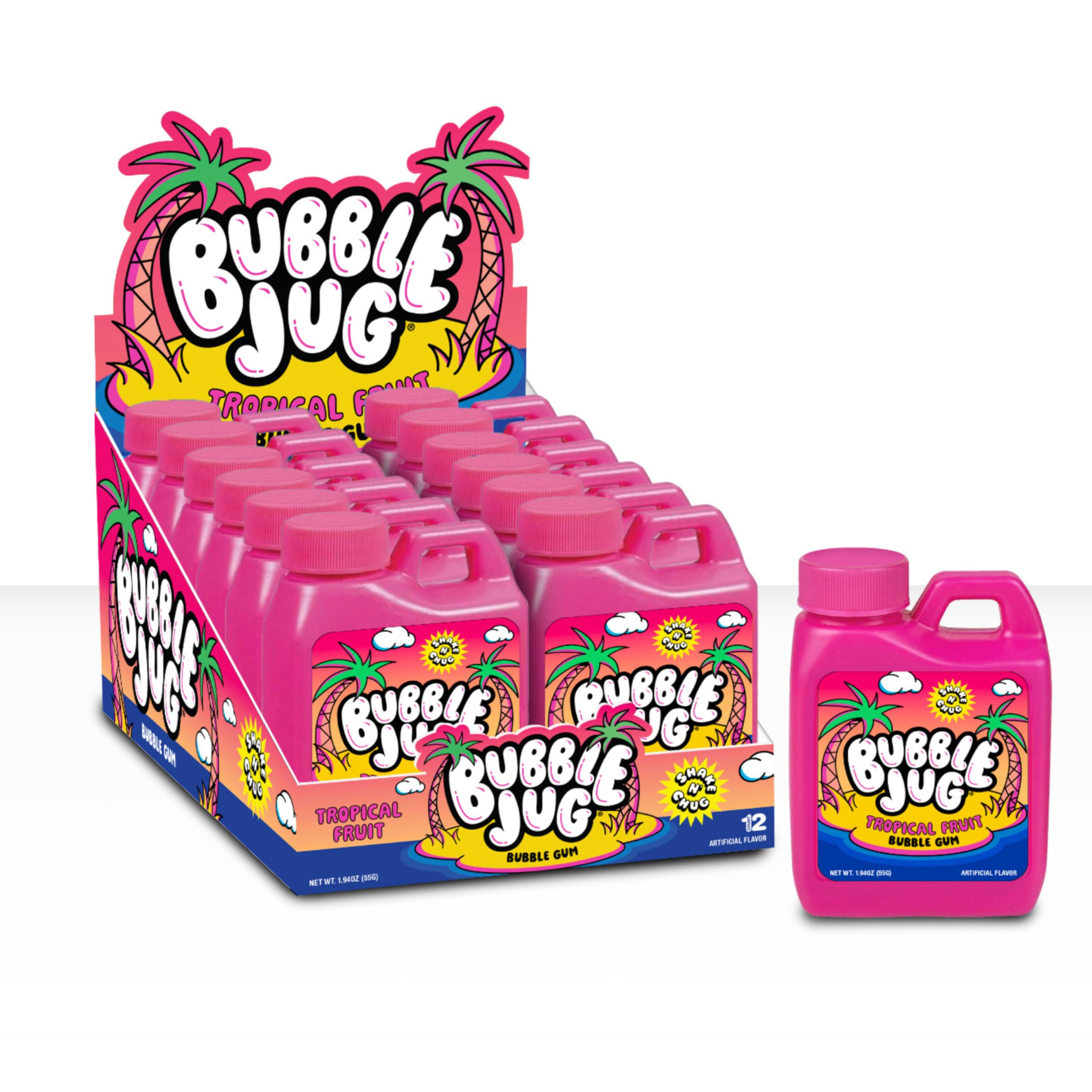 Bubble Jug | Tropical Fruit Bubble Gum | 90s Candy | Shake N' Chug Gum | Brought To You By Iconic Candy (12)