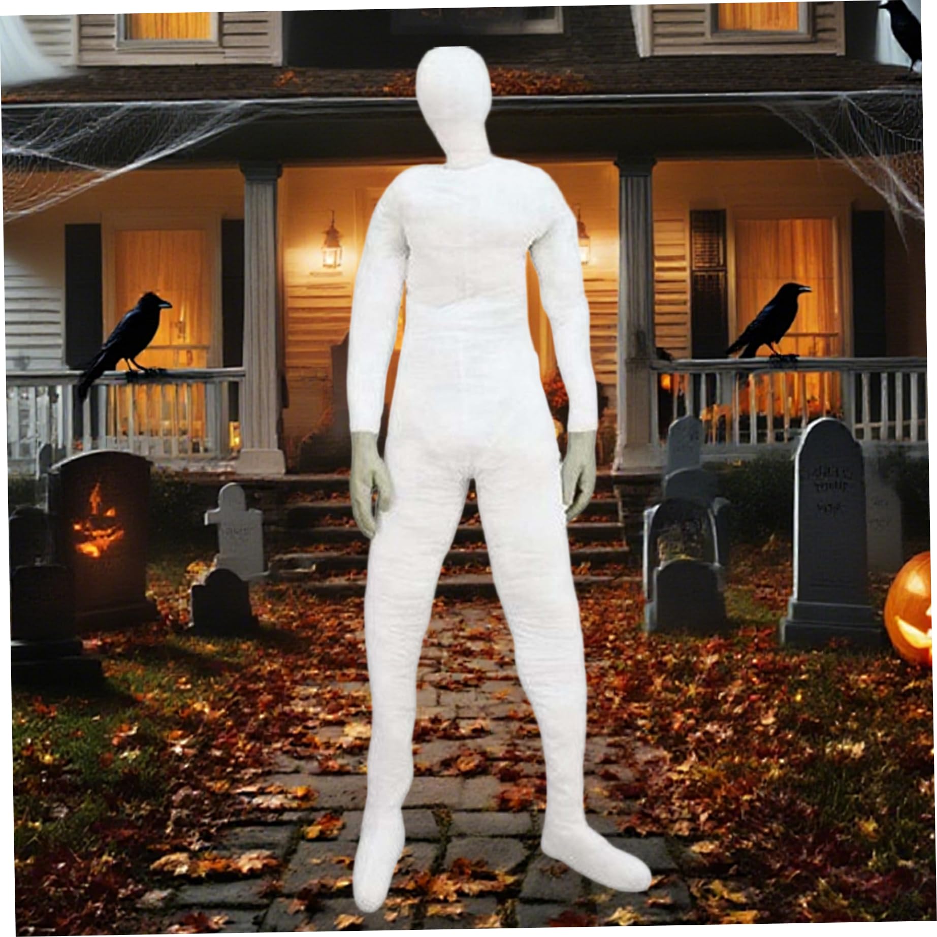 Muñeco de Peluche de tamaño Real, muñeco de Trapo Posible de 6 pies para Casas encantadas, decoración de Fiesta de Halloween