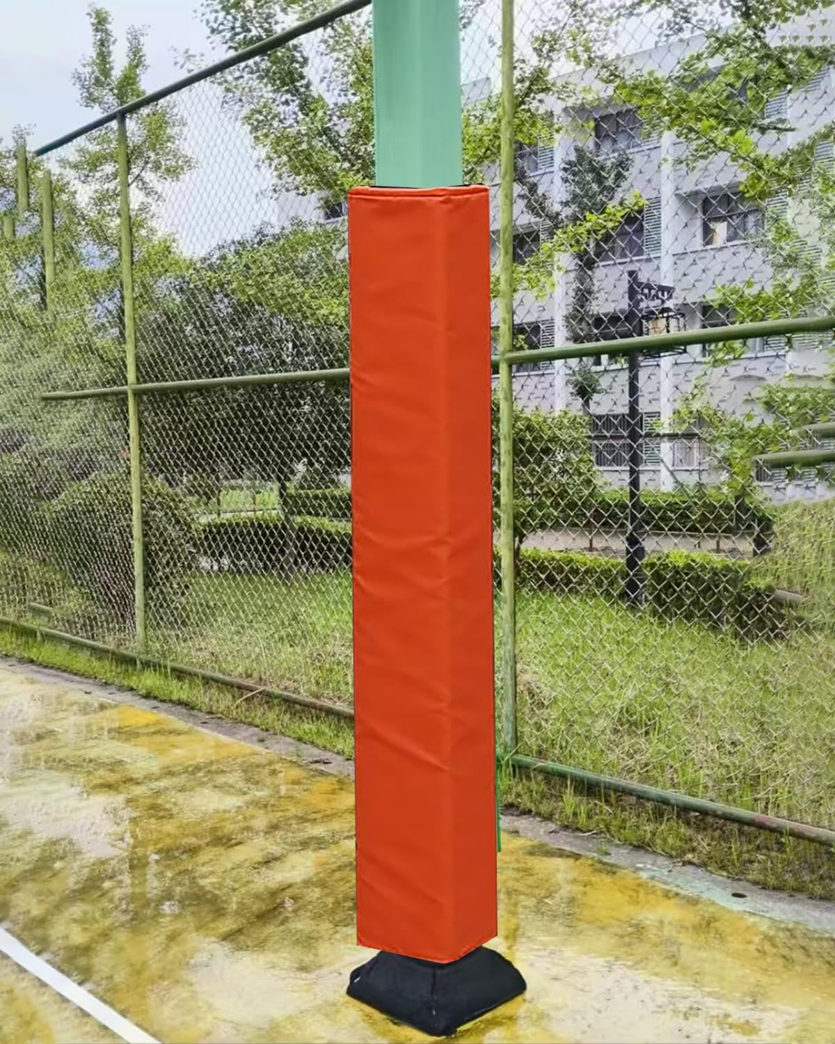 Rembourrage en mousse pour poteaux carrés de basket et aires de jeux