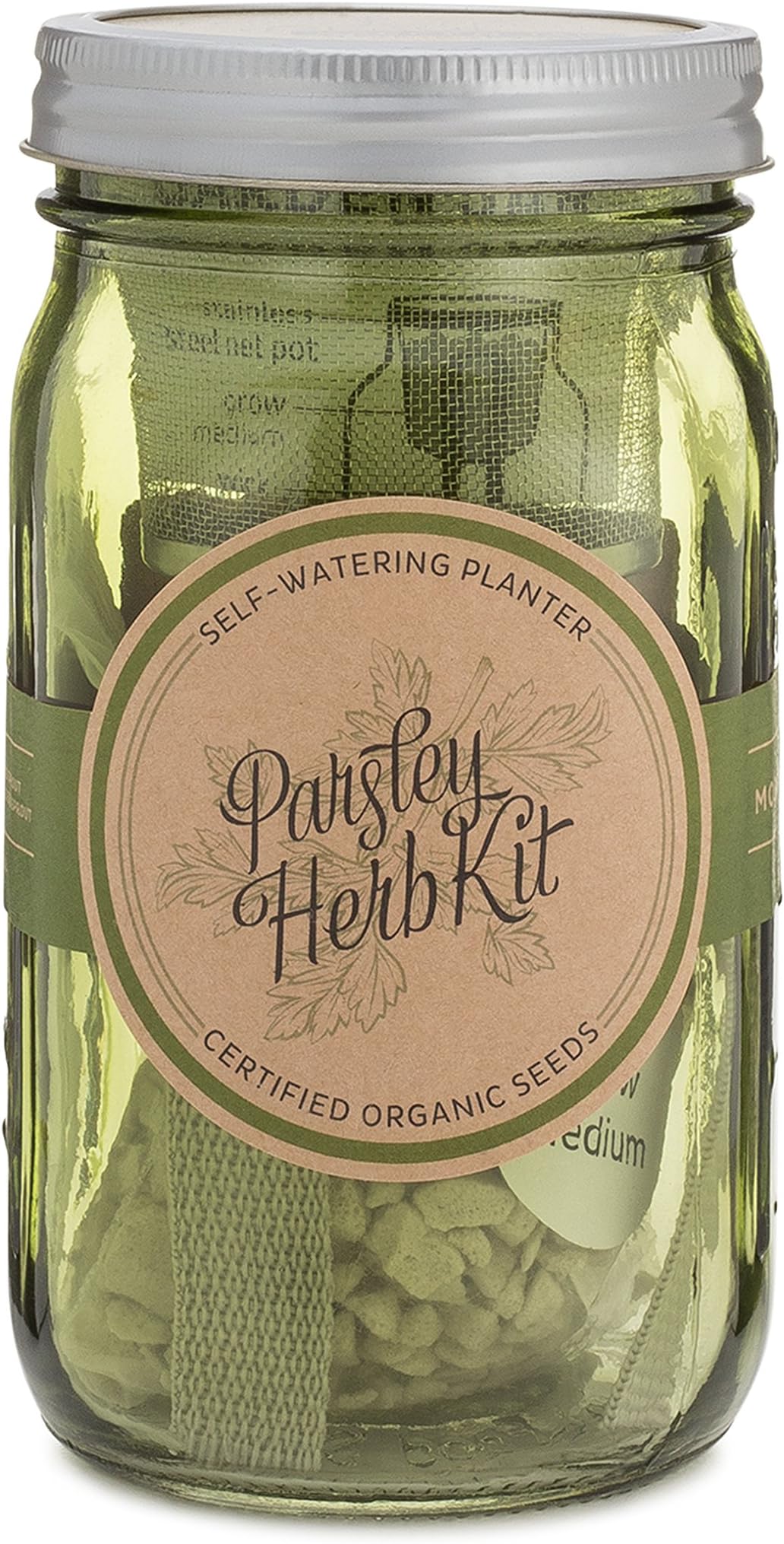 Modern Sprout Garden Jar, Parsley