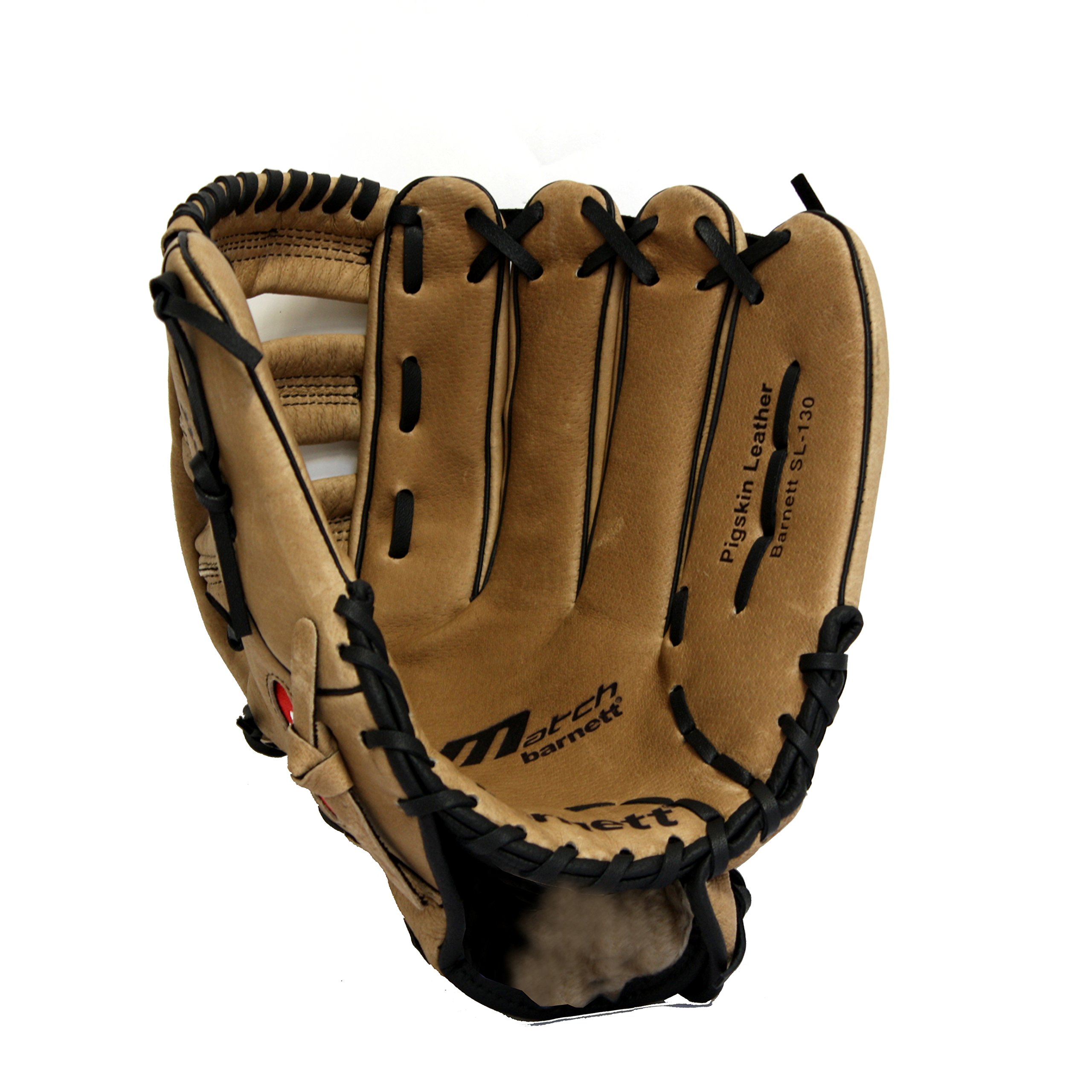 BARNETT SL-130 REG Gant de Baseball Cuir Pigskin Leather, Marron