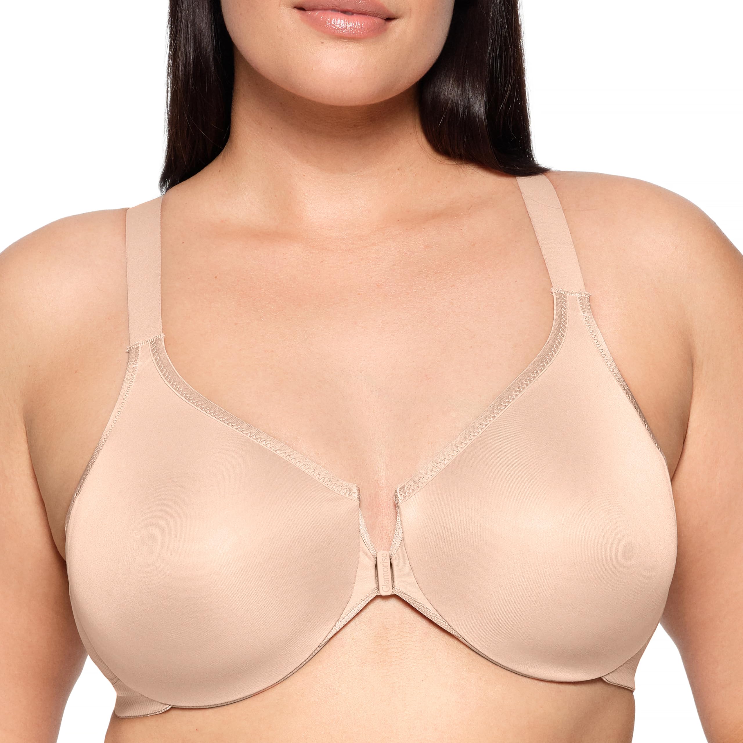 Glamorise Women's Posture Back Wonderwire Bra Underwire 9265