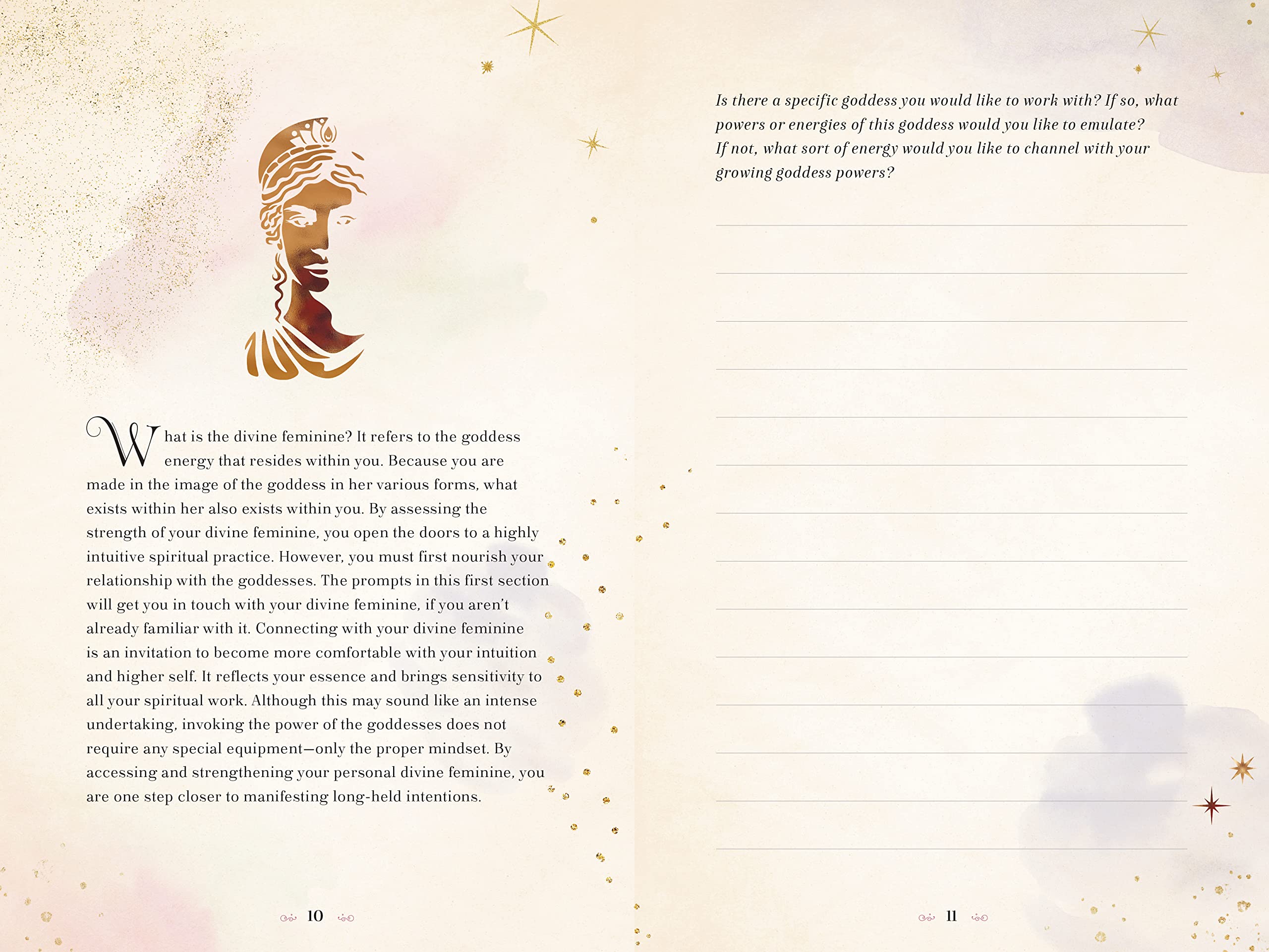 Goddess Magic Journal: Spells, Rituals, and Writing Prompts to Harness the Power of the Goddess Within (Mystical Handbook, 15) - Image 2