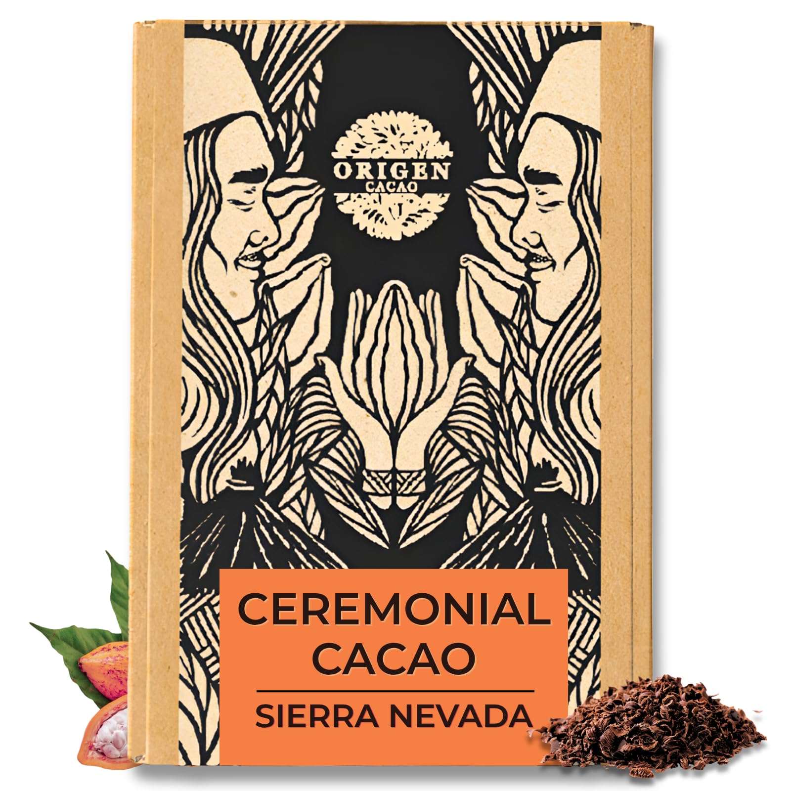 Origen Ceremonial Cacao en Polvo